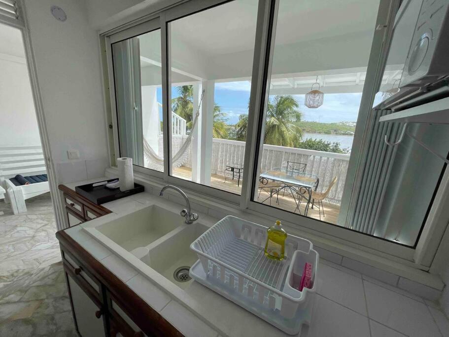Appart Adorable Proche De La Baie Orientale, Idolem Residence Unite 2 - 57 Rue Du Mont Vernon 1 Cul de Sac Luaran gambar